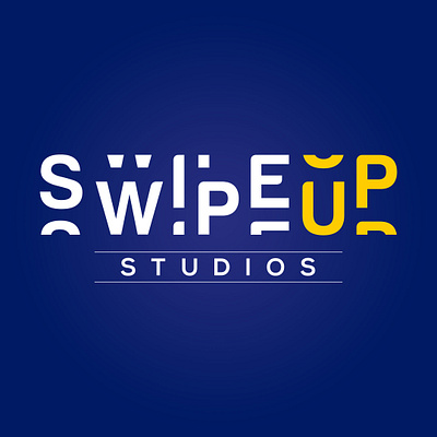 SwipeUp Studios Logo branding graphic design logo