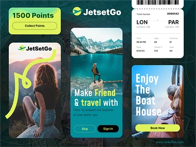 JourneyPal: Your Ultimate Travel Companion! 3d android art booking branding checkin color design exploration flight fresh graphic design illustration ios logo minimal popular travel ui wanderlust