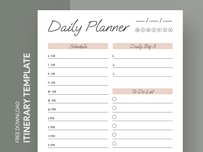 Daily Itinerary Free Google Docs Template business daily daily itinerary docs free google docs templates free template free template google docs google google docs itinerary itinerary template organiser planner planner template schedule schedule template template timeline