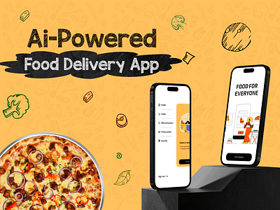 AI-Powered Food Delivery App uiux design