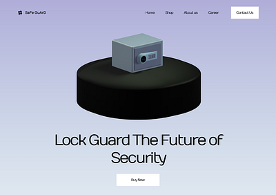 Home Safe Locker 3D Design 3d app design locker mobile safe ui uidesigner uiux ux uxdesign web website