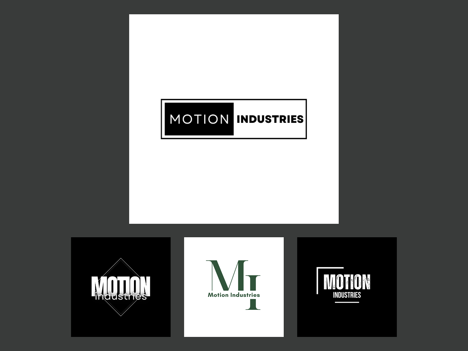 Motion Industries Logo Design by iQuall Infoweb on Dribbble