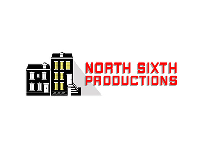 North Sixth Productions Logo Animation animation brand identity branding design graphic design illustration logo production