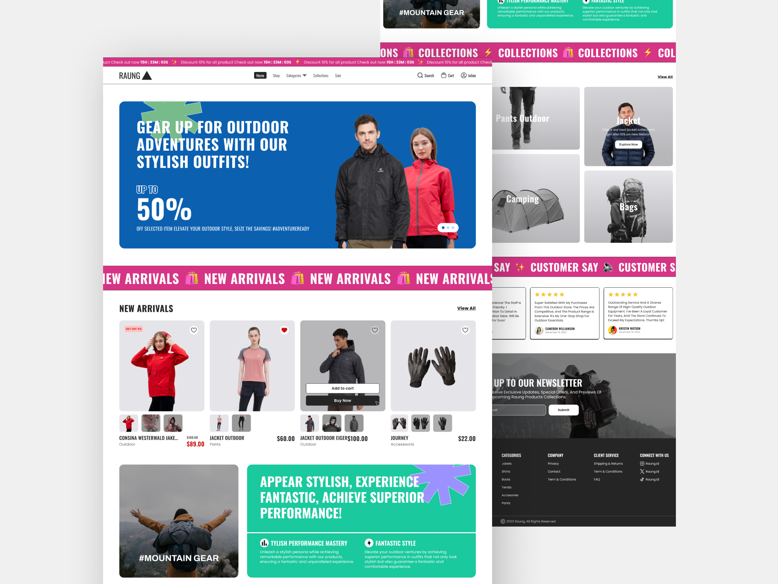 Example of Website Design