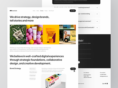 Agency Services Page agency app clean design layout product design services services page ui ux web website website design