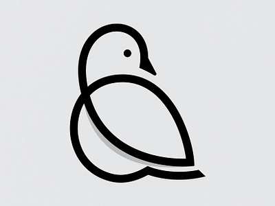 Bird mark bird branding design icon illustration line logo mark