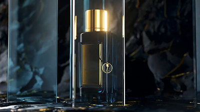 Product Presentation: High Quality Perfume 3d 3d animation animation branding motion design motion graphics perfume