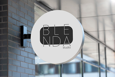 Logo- BLENDA adobeillustrator design graphic design logo