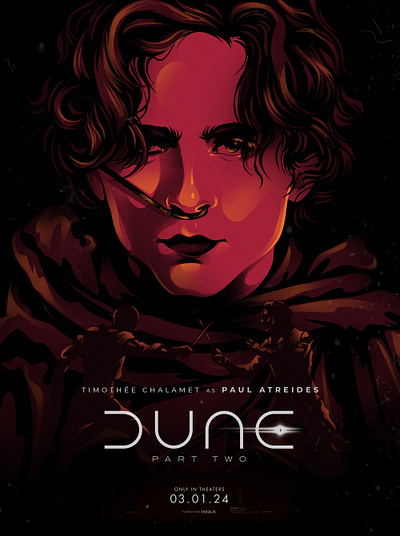 DUNE Poster Design - Part Two creative design digital art digitalpainting dune dune movie film graphic design illu illustration