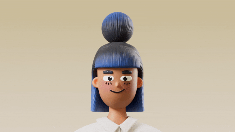 Face Test 3d animation cgi character design foreal illustration