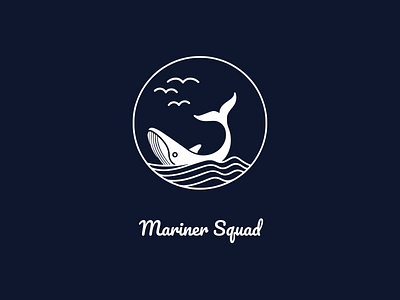 Mariner Squad | Logo branding card name graphic design logo marine mariner squad ocean sea