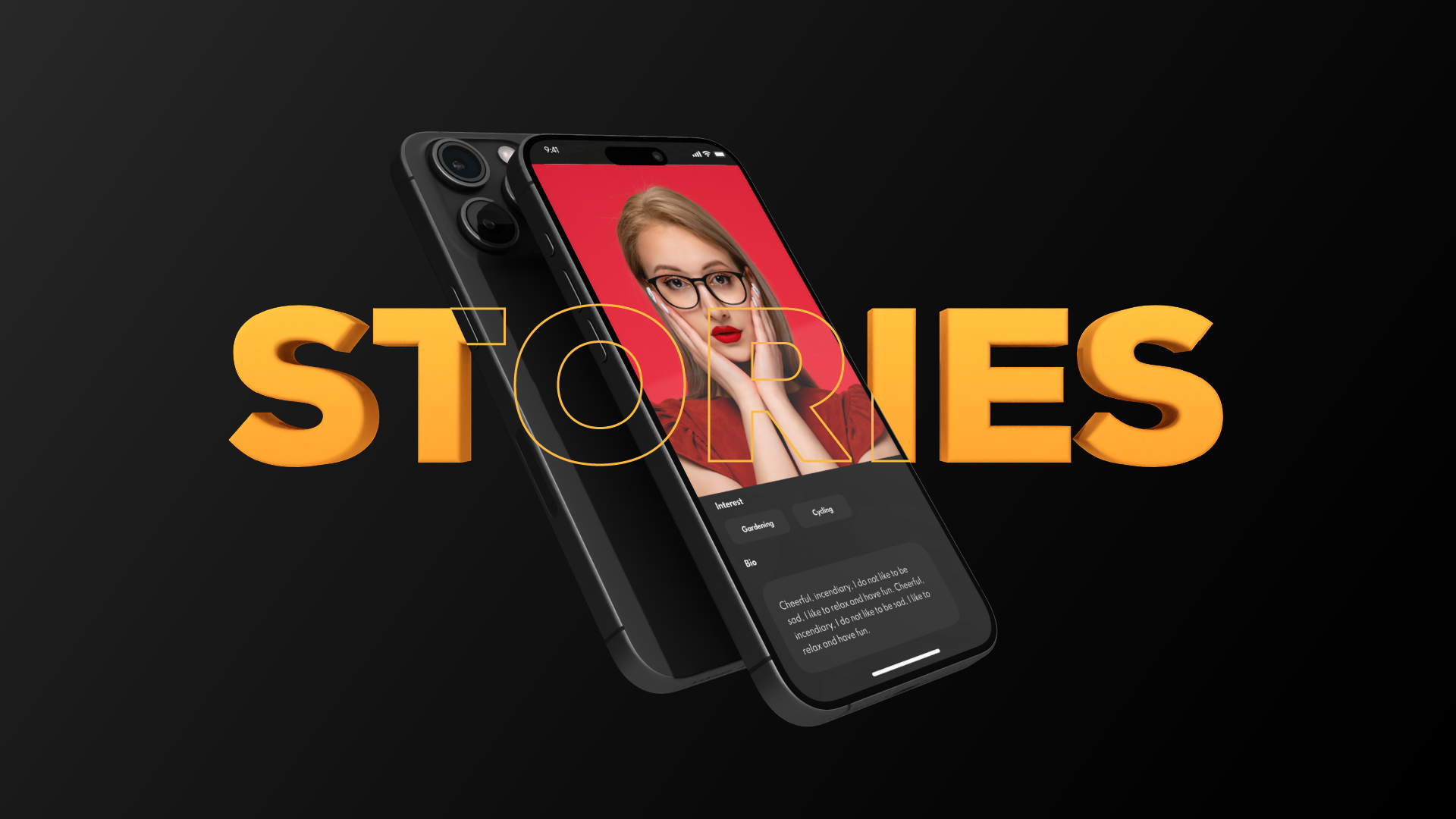 Dating App Promo with High End 3D Animation 3d 3danimation 3dart ad advertisement animation apple branding cgi cinema4d creative design facebook iphone marketing motion graphics product story ui