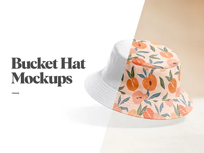 Bucket Hat Mockups fashion
