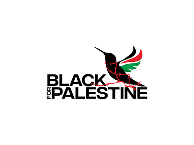 Black For Palestine black day branding design icon logo design palestine