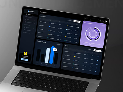Hedge Fund Management System asset management crypto cryptocurrenci dashboard dashboard design design finance fintech fund management hedge fund investment management system monitoring design trading ui uiux user interface ux
