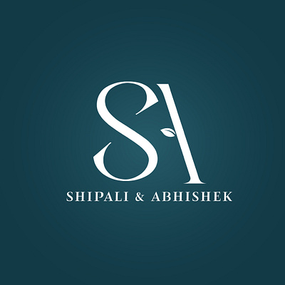 Shipali & Abhishek Logo brand promotion branding clothing brand engagements fashion graphic design logo passion