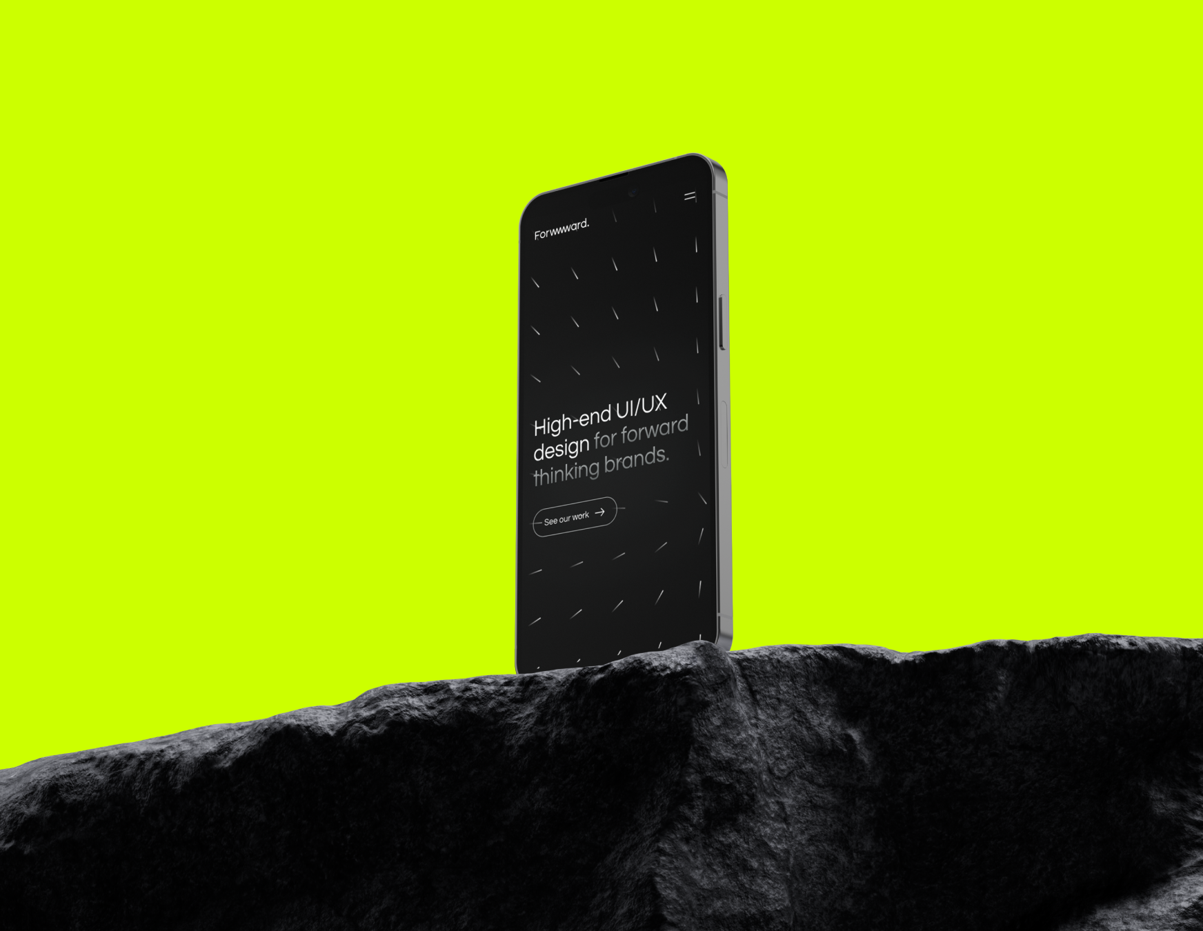 Forwwward New Website agency animation design highend logo minimal studio type ui uxui vibrant website