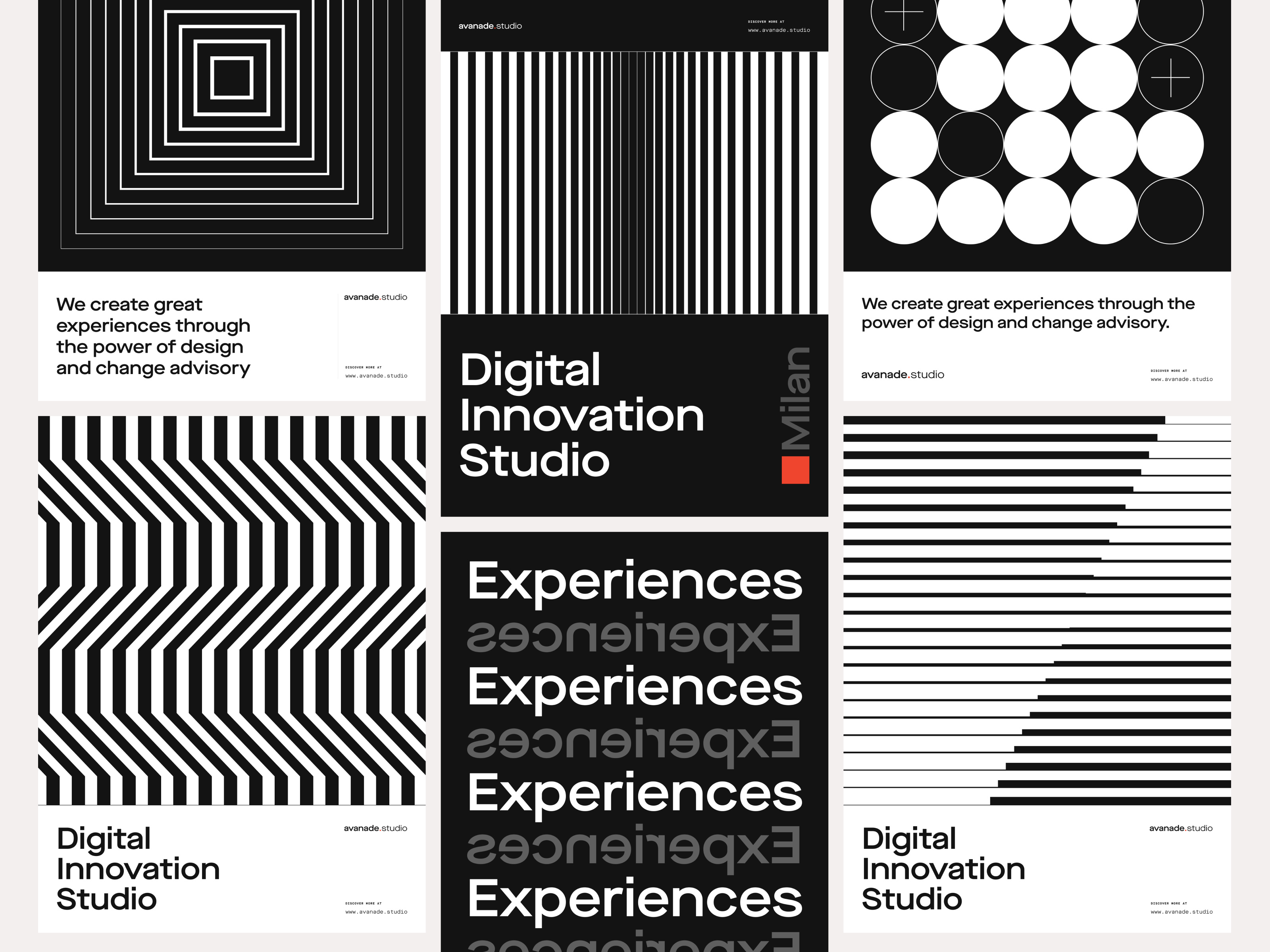 Avanade.Studio - Visual Language branding design visual website