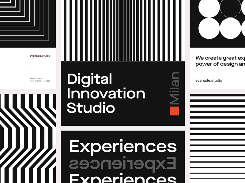 Avanade.Studio - Visual Language branding design visual website