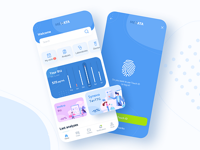 Medical Service App design UI app application design med medical ui ui design user experience user interface ux ux design