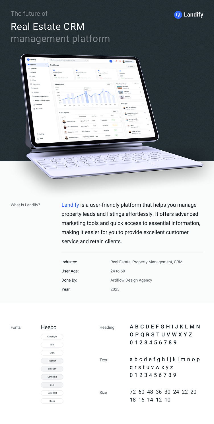 Real Estate CRM Platform by Nasim ⛹🏻‍♂️ on Dribbble