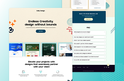 Web site design: landing page ui web design designer UI UX design landing page landing page design landing page ui ux ui ui ux web design web designer website design