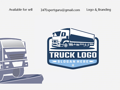 Trucking Logo. Trucking Company Logo Design. Premium Logo Vector 3d animation branding graphic design logo motion graphics truck logo design ui