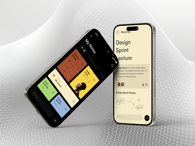 Note Taking Mobile App challenge designchallege ui