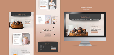 UI UX website page design template 3d animation branding graphic design logo motion graphics ui