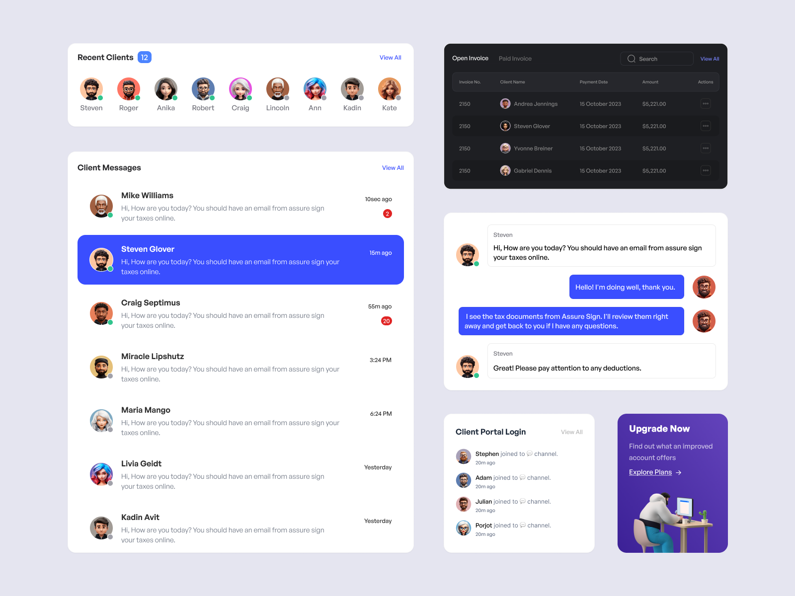 Example of Monthly Design Retainer (Pt / Ft)