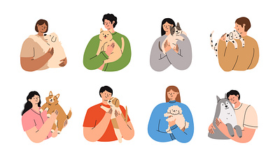 Dog lovers adobe illustrator dog illustration pet vector
