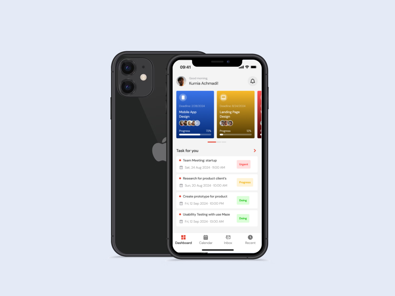 Todoist - To-do-list App | Dashboard app clean dashboard design figma interface ios manage mobile app redesign task to do list to do list app ui uiux ux