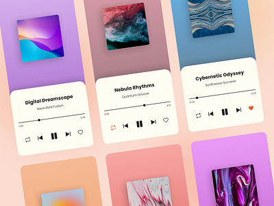 Music Streaming App Design app mobile music streaming ui uidesign ux