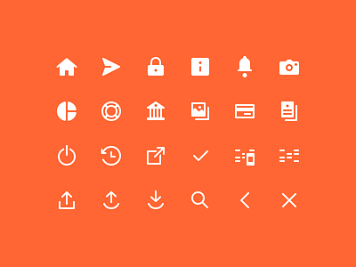 Icons for Vipps, the Norwegian Venmo design glyph graphic design icon iconography icons product design