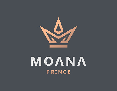 Letter M Crown Luxury Logo branding crown design elegant gold golden graphic design initial king kingdom letter letter m logo logo design luxury m mark monogram prince queen