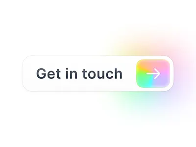 Glass pebble CTA 3d aesthetic button colorful cool cta figma glass glassmorphism skeumorphic skeumorphism trend ui unique