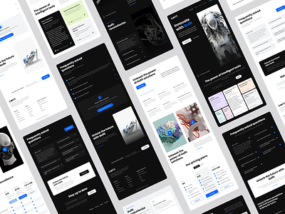 Tablet Responsive - Landing Page adaptive design ai ai website faqs section features sections footer hero header hybrid mode landing page pricing sections responsive saas landing page tablet tablet design tablet landing page tablet responsive tablet responsive design tablet saas landing page ui website design