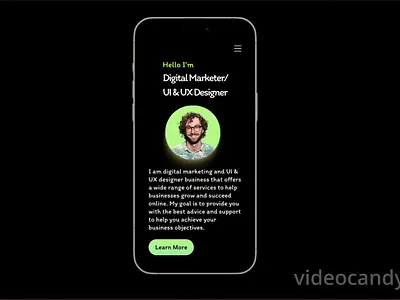 portfolio website UI & UX Design 3d animation app branding design figma graphic design illustration logo ui