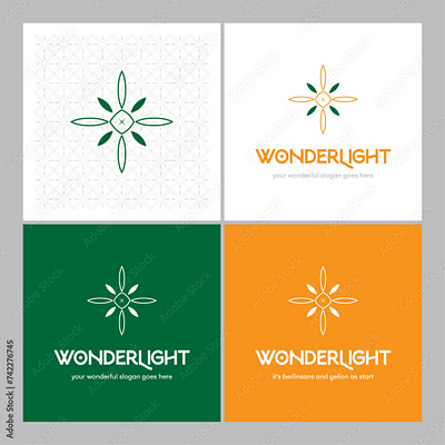 Wonderlight ~ Series Identity Kit - Logo Design, Symbol, Badge adobe adobestock logo series templates ui wonderlight