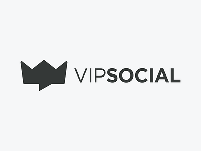 VIP Social Branding branding logo social vip