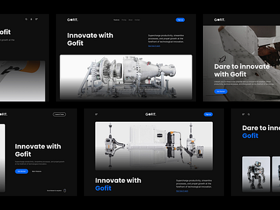 Hero Headers - Dark Mode ai ai landing page branding dark mode dark mode ui kit website hero hero design hero headers hero landing page hero sections hero website logo rendering saas landing page saas website ui ui kit saas landing page ui kit website ui templates web design