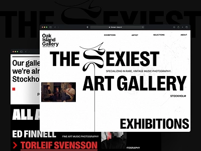 Exploring History: Photo Museum Design museum ui ux webdesign