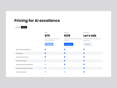 Pricing Plans - UI Kit ai pricing pricing box pricing landing page pricing options pricing plans pricing sections pricing web design saas saas landing page saas pricing ui ui kit ui kit ai landing page ui kit design ui kit saas landing page ui templates web design