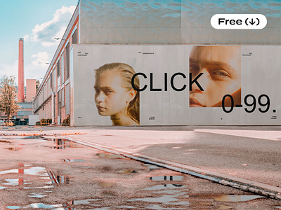 Outdoor Advertising Mockup Vol.6 ad advertising banner billboard building city commercial download free freebie mockup outdoor pixelbuddha poster psd realistic street template urban wall