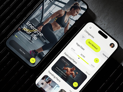 Fitflow Mobile App UI Kit app branding diet app exxercise app figma fitflow fitness fitness app fitness center fitness club fitness goal fitness tracker gym app mobile mobile app template ui ui kit ux workout app