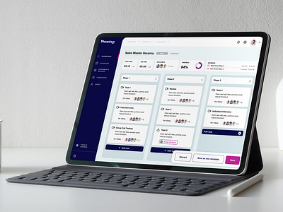 Phoenix 51 application assesment dashboard hire platform productdesign recruitment saas talent uiddesign webapp