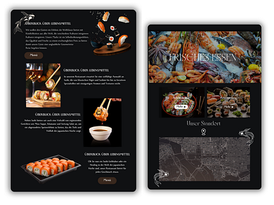 Sushi Restaurant Website