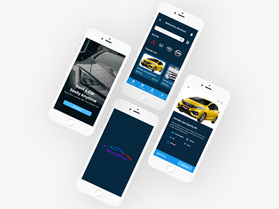 Mobilplus Rent Car apps mobile rent car ui uiux user experience user interface ux
