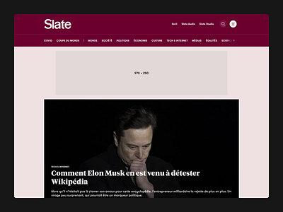 Slate.fr - Homepage animation interface media slate ui