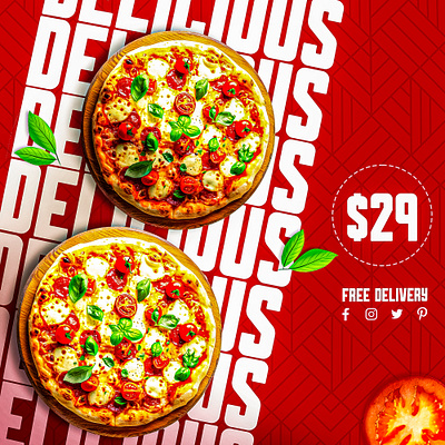 Best Pizza poster images | Free download pizza poster poster design social media poster design